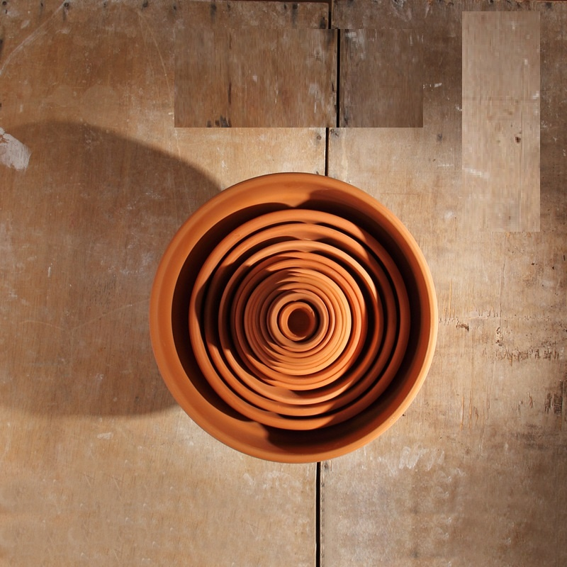 미니 테라코타 다육식물 화분