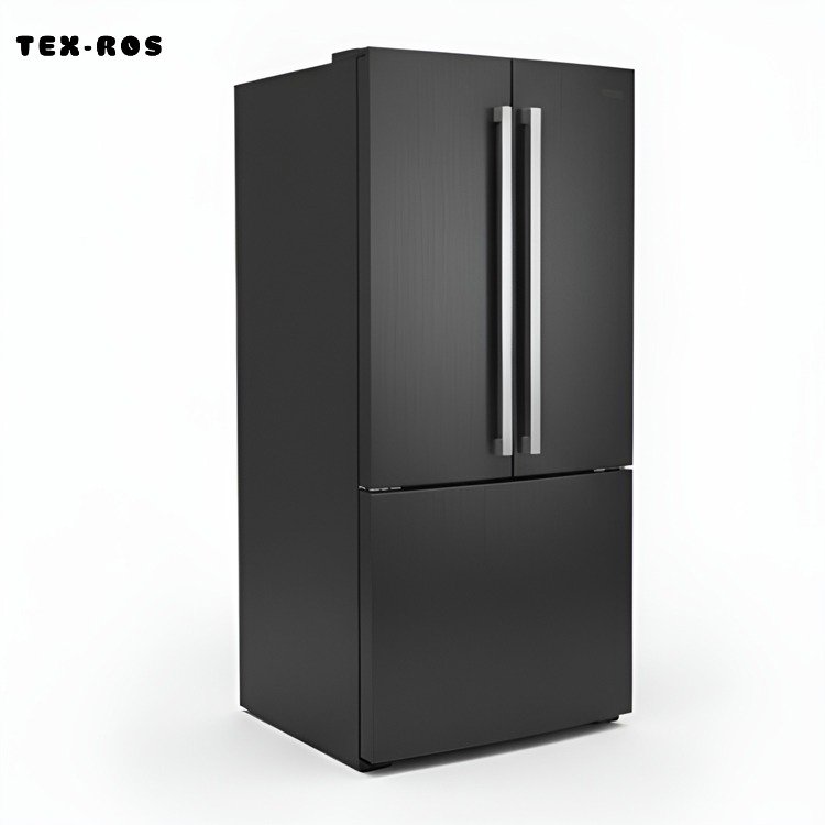 프랑스식 멀티도어 1단 초박형 가정용 공랭식 무동결 냉장고