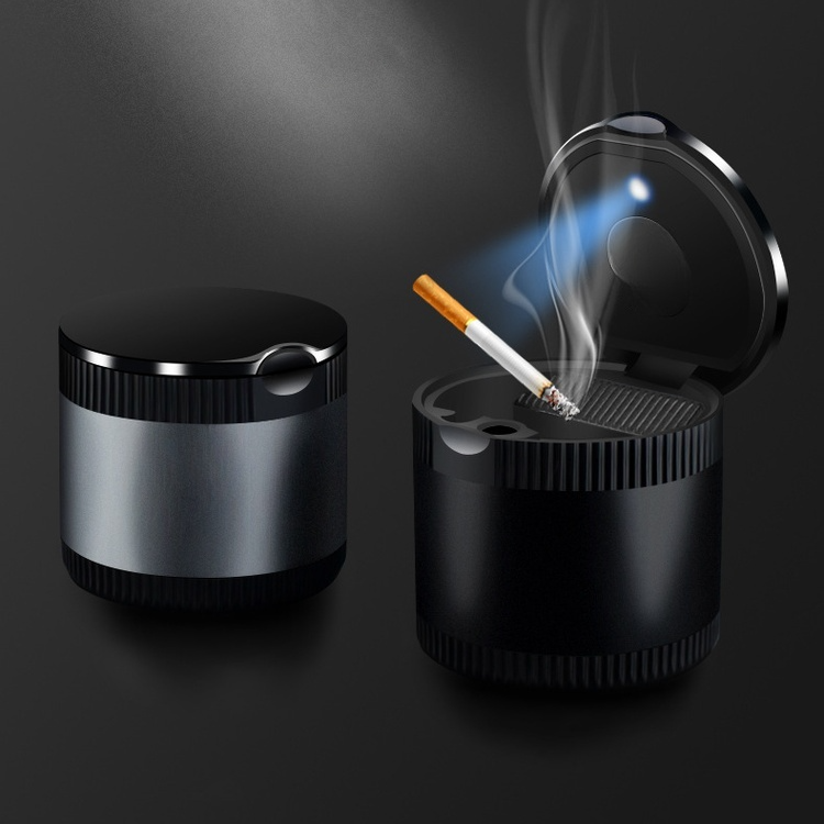 車内で使えるポータブル灰皿