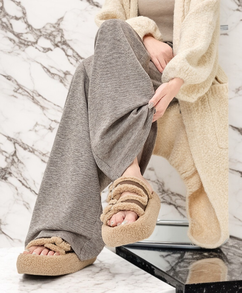 もち米パンツのウエストディテール