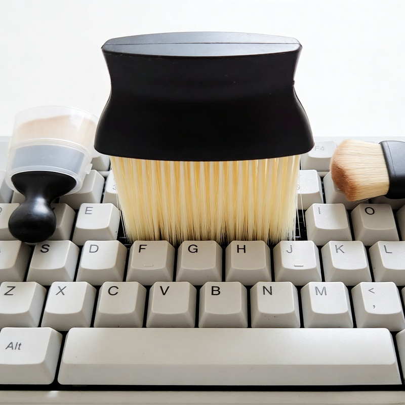 3-teiliges Bürstenset für die Fahrzeug-Innenreinigung