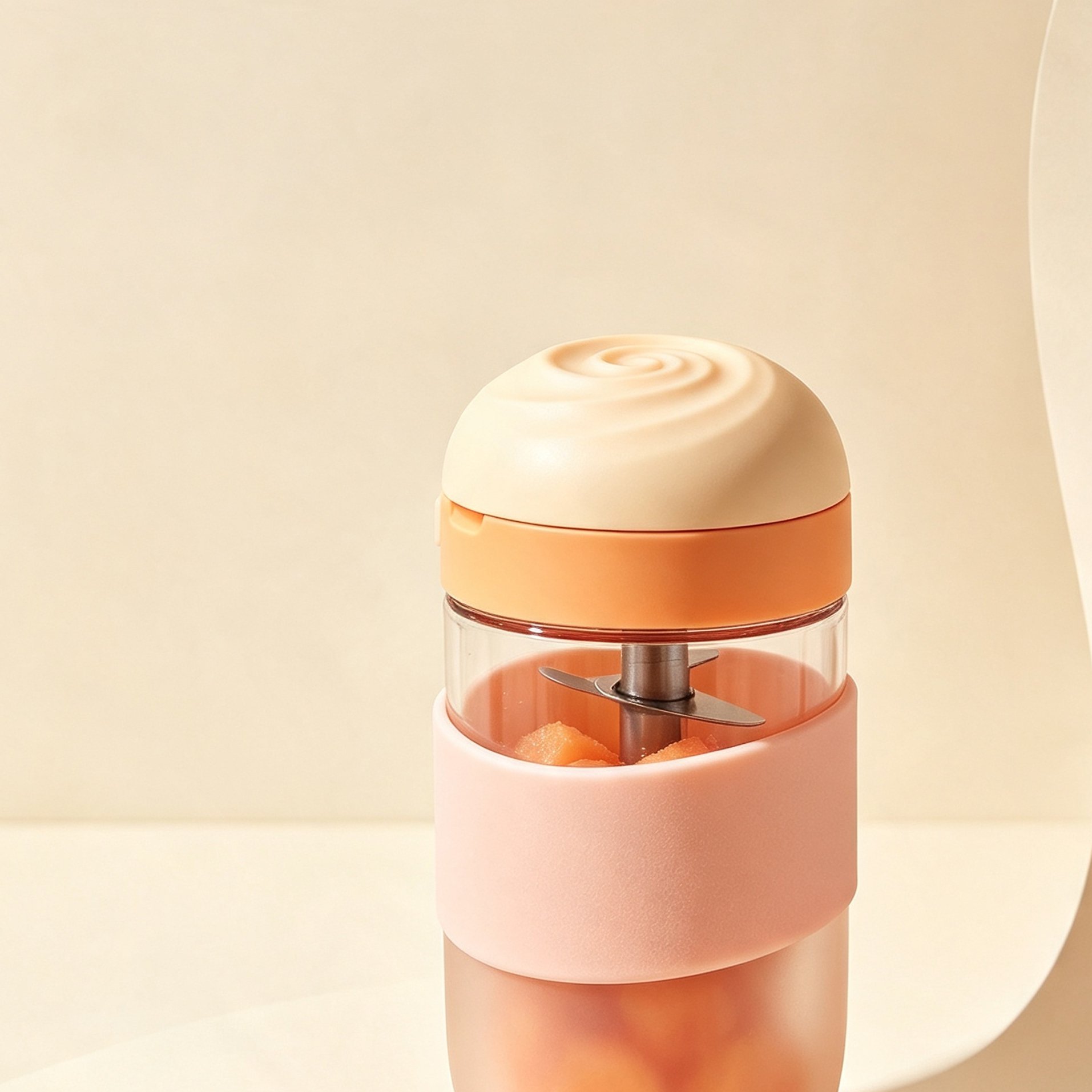 Portable electric juicer cup for travel and home use