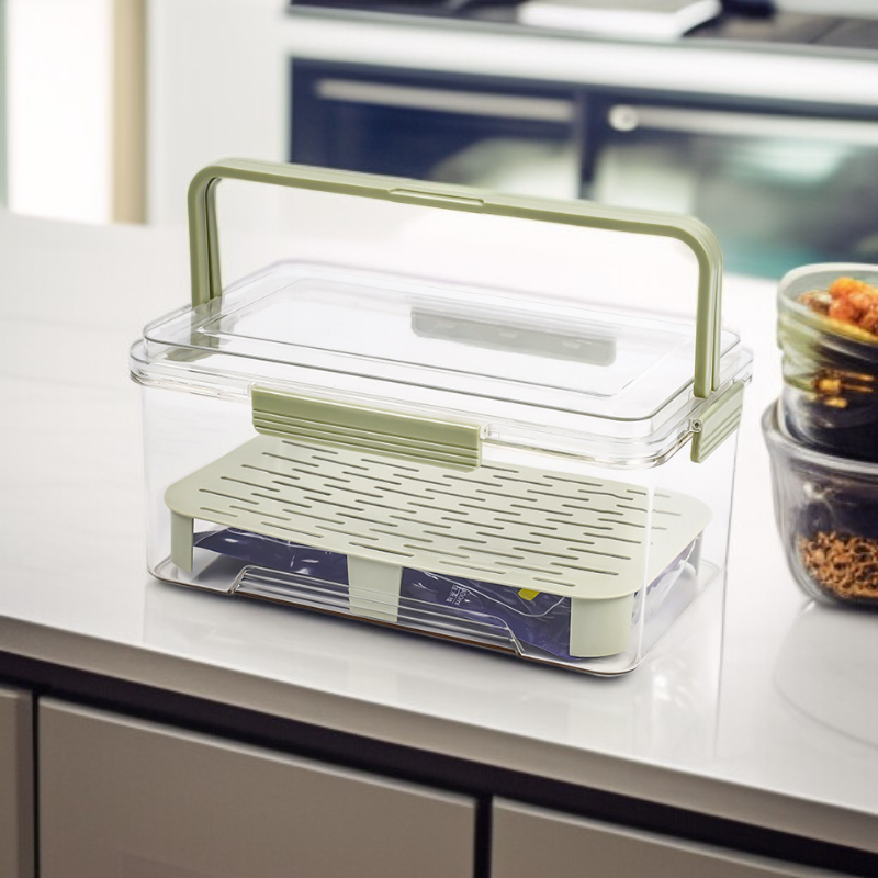 ポータブル密閉食品保存容器