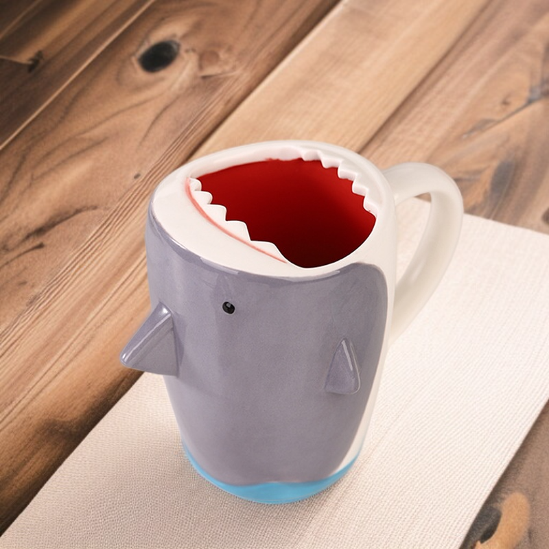 鯊魚陶瓷馬克杯