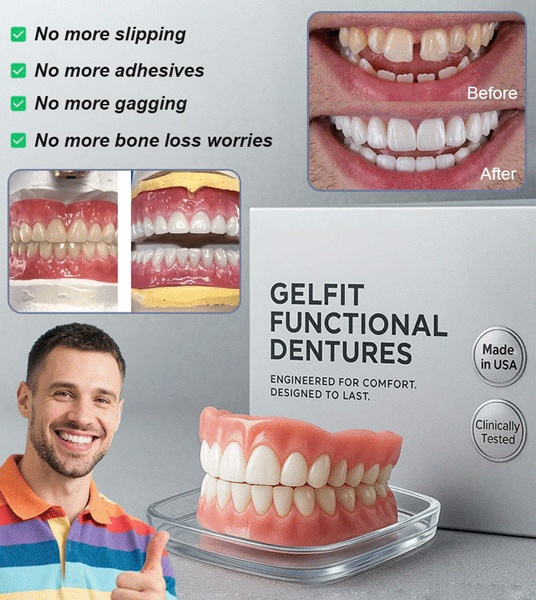 GELFIT™ Dental Cosmetic Denture Modification Kit
