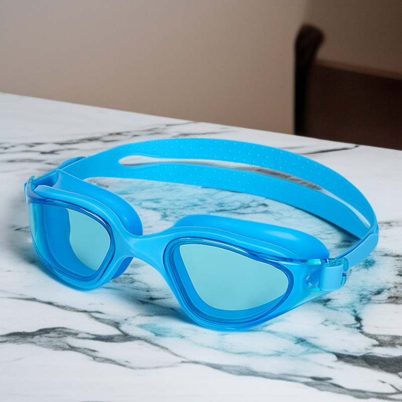 성인 방수 방김 수영 필수 일체형 고글 대프레임 고화질 실리콘 수영 안경