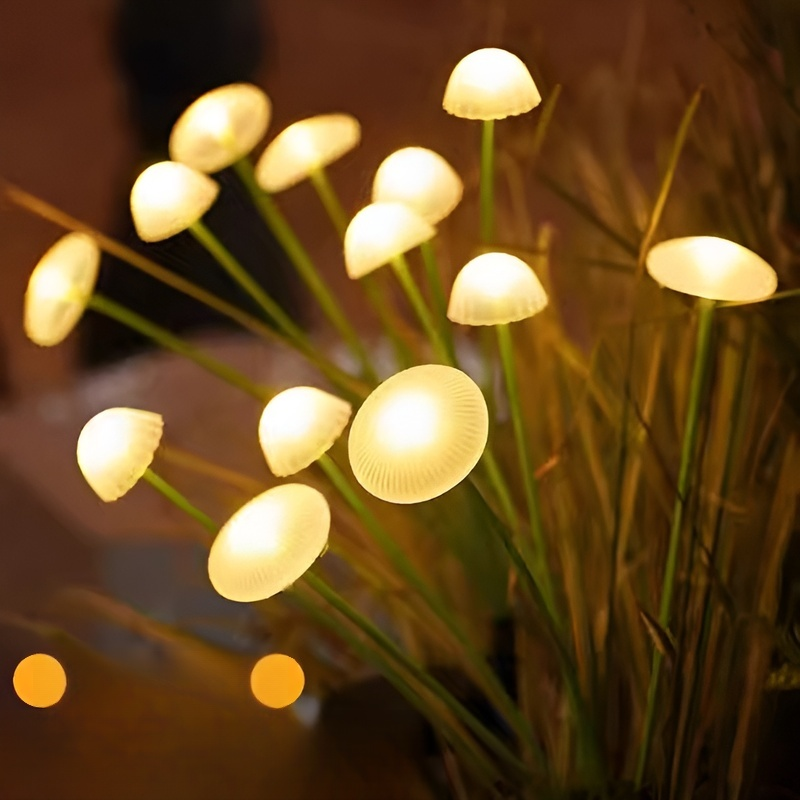 ガーデンソーラーマッシュルームライト