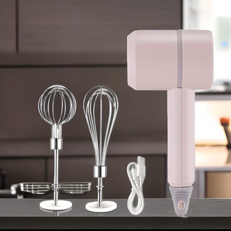 Handheld Mixer mit 3 Stufen, unverzichtbares Küchenwerkzeug für Backen
