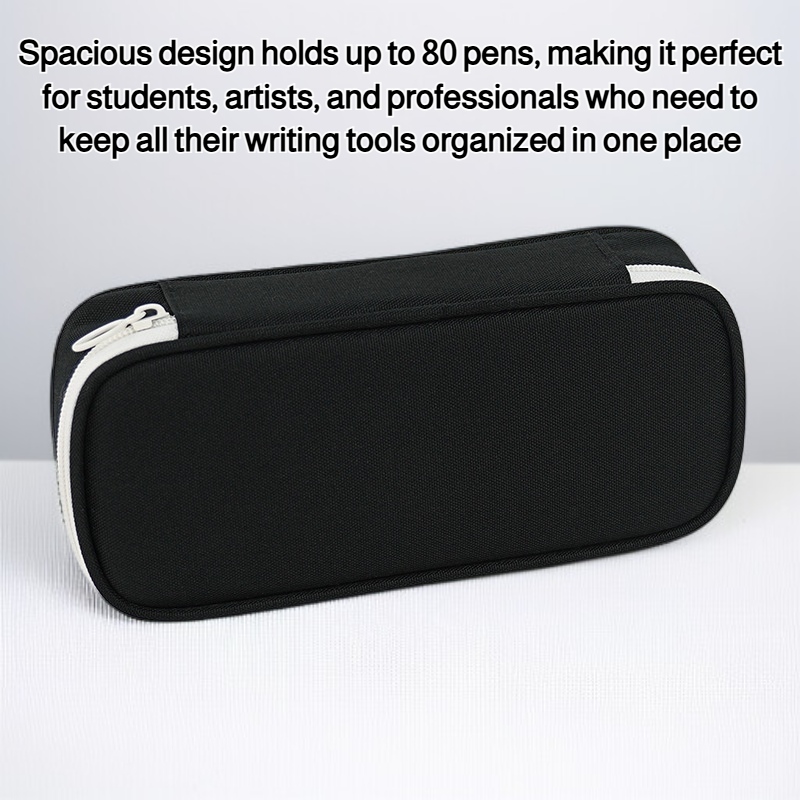 LargeCapacity Oxford Cloth Pen Pouch With 80 Pens