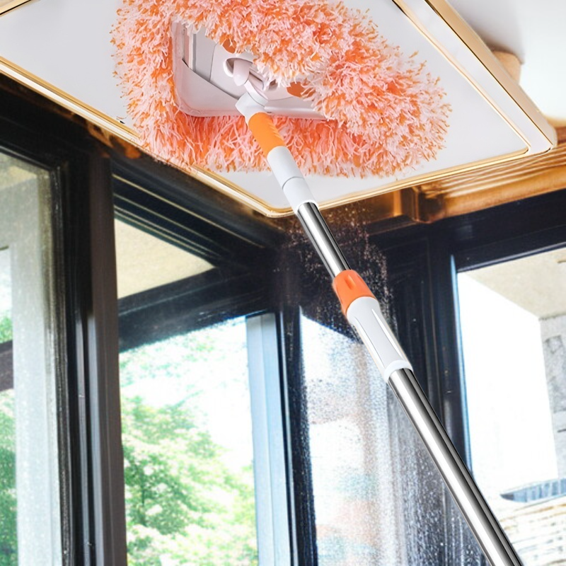 플렉시블 밀대 벽 먼지 제거 다용도 밀대 삼각 밀대 욕실 지붕 청소 밀대 썬플라워 밀대 주방 유리 닦기 삼각 밀대