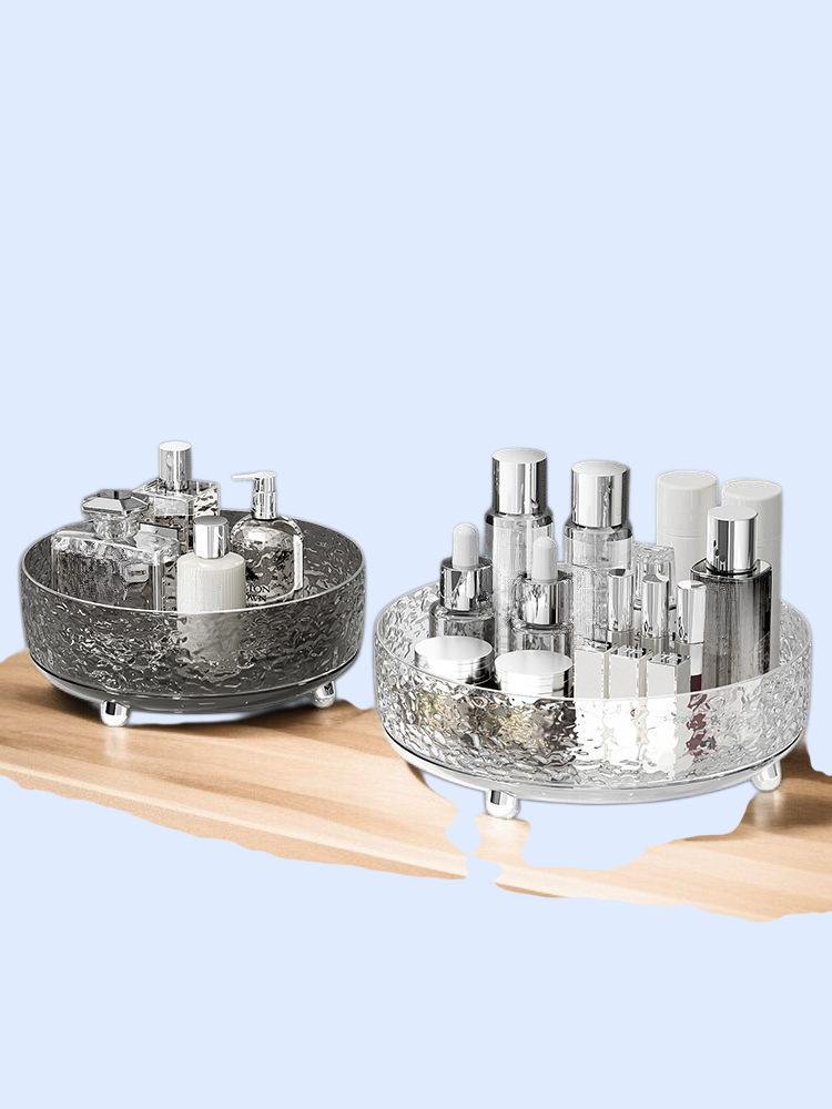 회전형 화장품 수납함 전체 모습