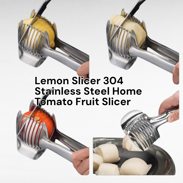 304 Stainless Steel Fruit Slicer for Lemons and Tomatoes