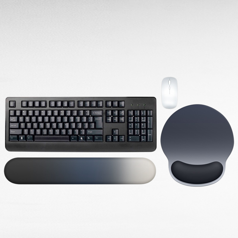 그라데이션 마우스패드 실리콘 손목보호대