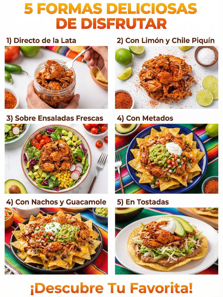 Snack de cangrejo pequeño japonés bajo en grasa, dulce y salado, devolución incluso abierto