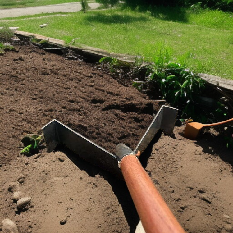 양광 파종에 최적화된 농업용 호미 제품 이미지