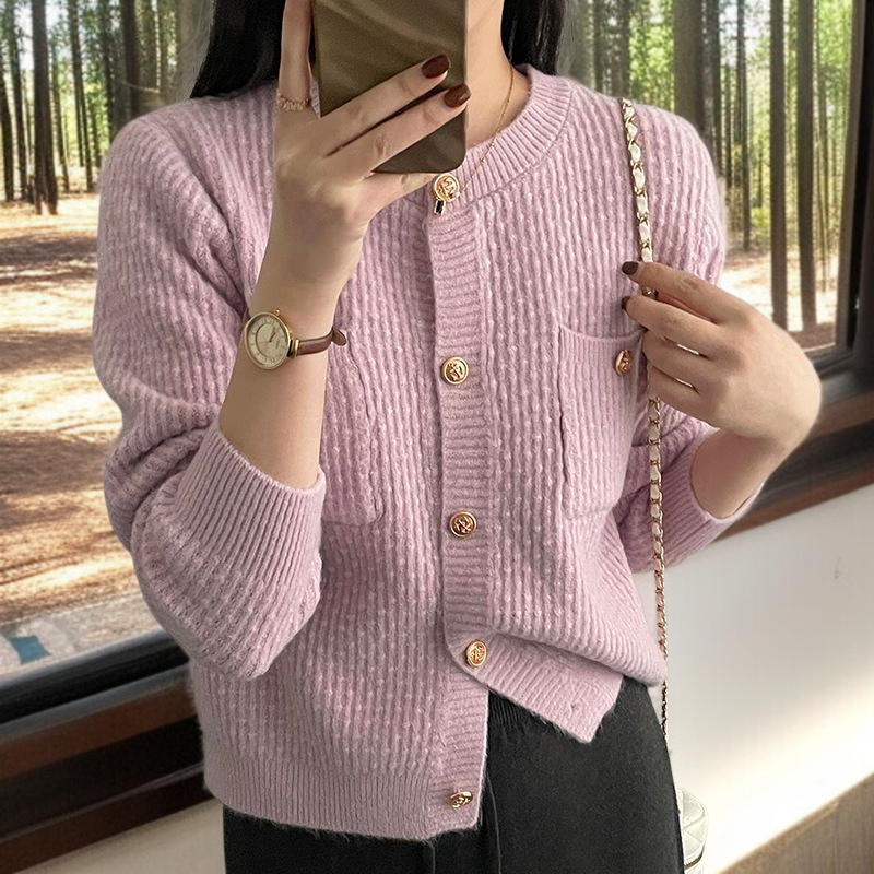 여자 초봄 부드러운 니트 스웨터 카디건 카디건 이른 봄 부드러운 니트 카디건 니트