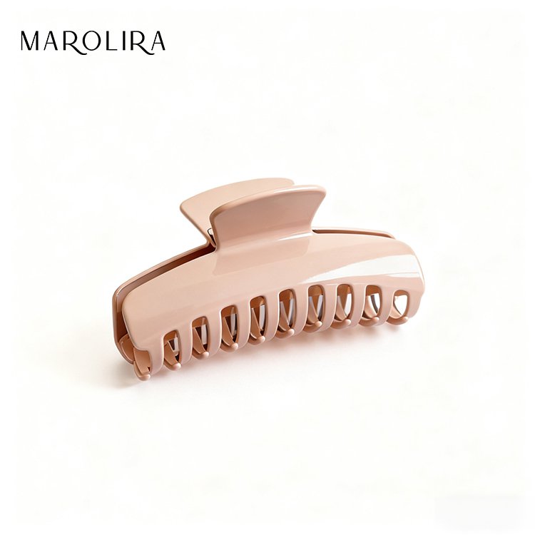 Jednoduchý klip s růžovou atmosférou ve stylu ins (3 kusy)