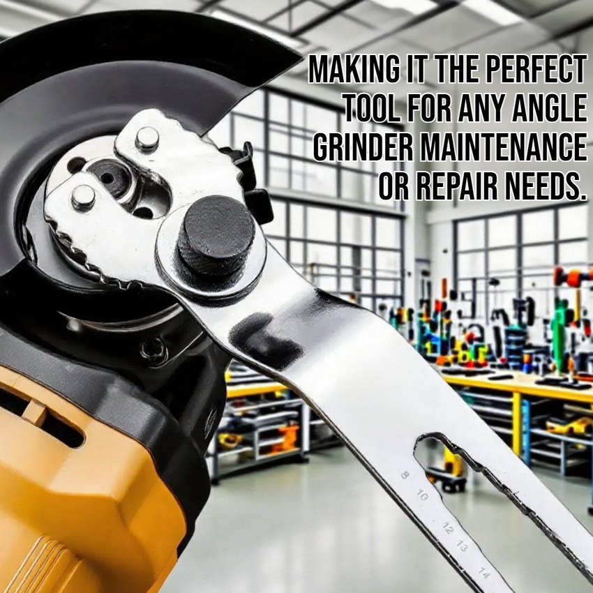 Twelve in one angle grinder wrench