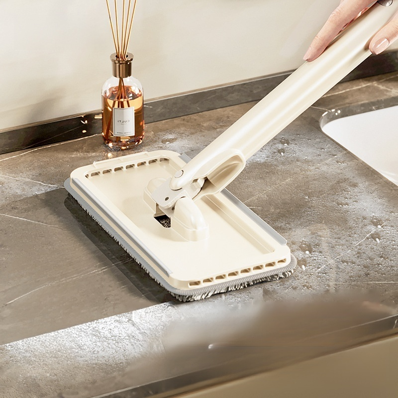 Mini multifunction automatic clip cloth desktop small mop lazy handsfree use mop