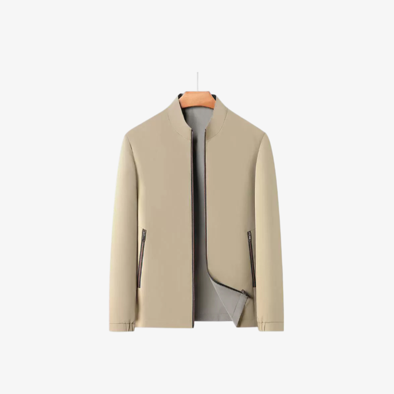 봄 남자 차이나 재킷 양면 비즈니스 봄가을 아우터 상의 아빠룩 양면