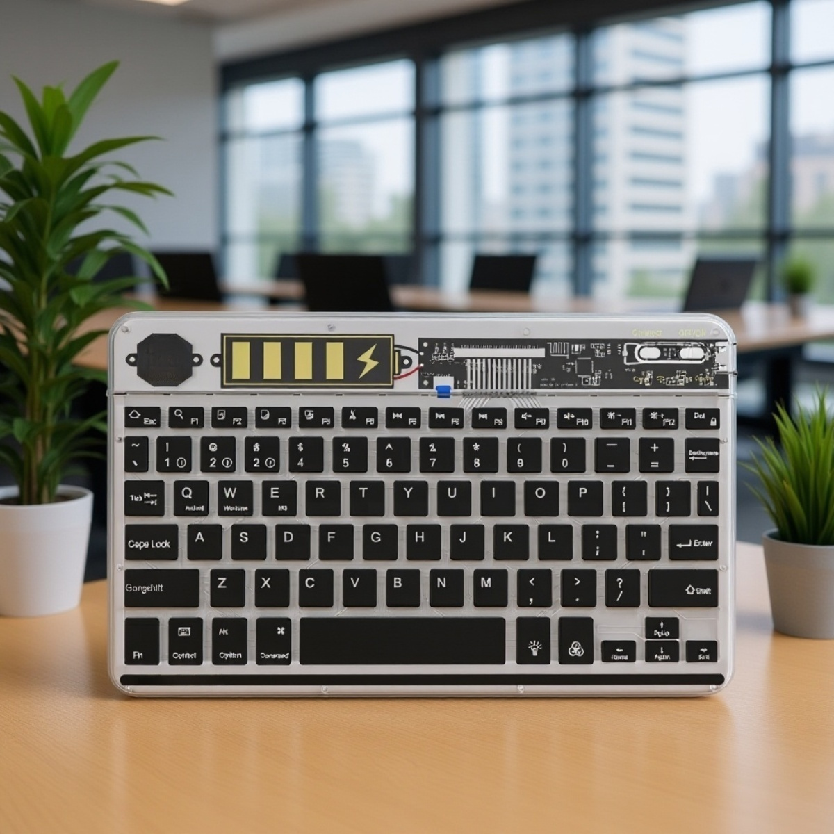 ポータブルでスリムなキーボード