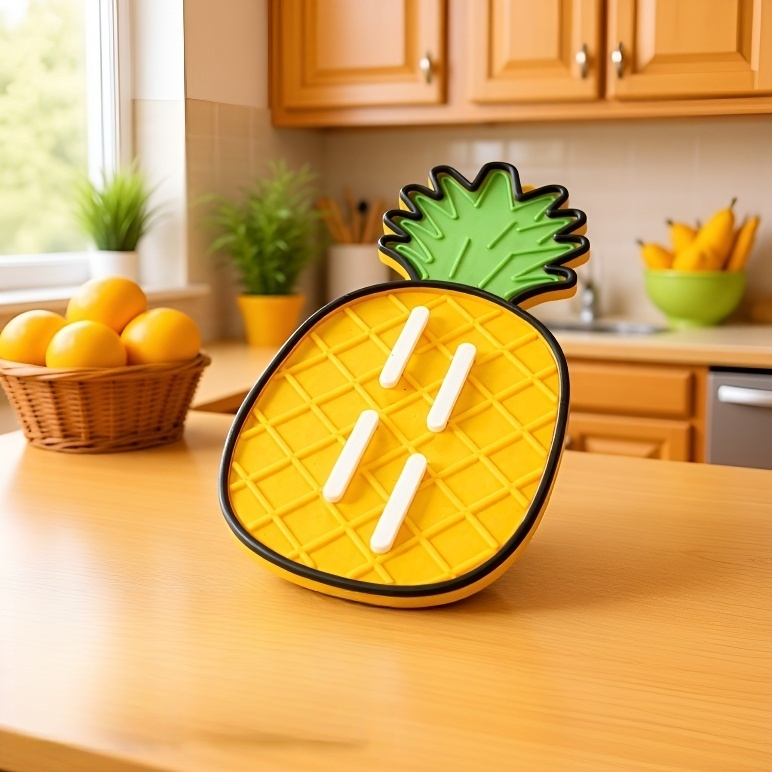 แผ่นรองฝาหม้อซิลิโคนกันลื่นสำหรับห้องครัว