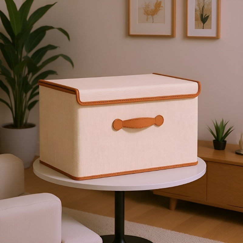 Extra Large Clothes and Quilt Storage Box with Lid