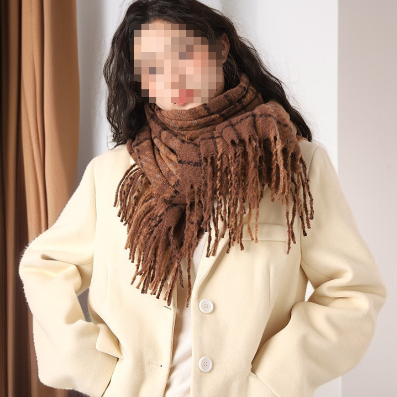 분위기에서 영감을 받은 스카프