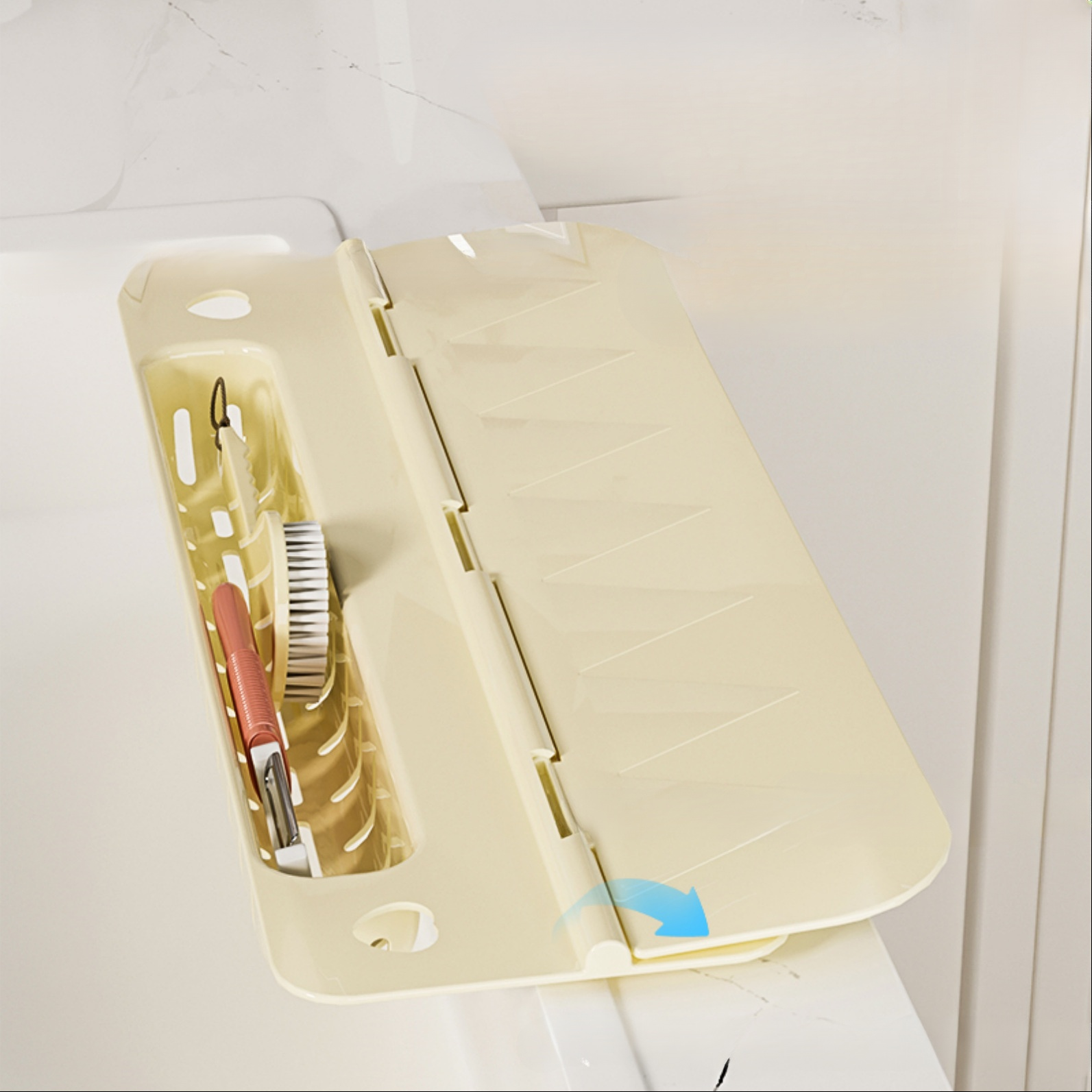 多功能水槽防水濺收納擋水板