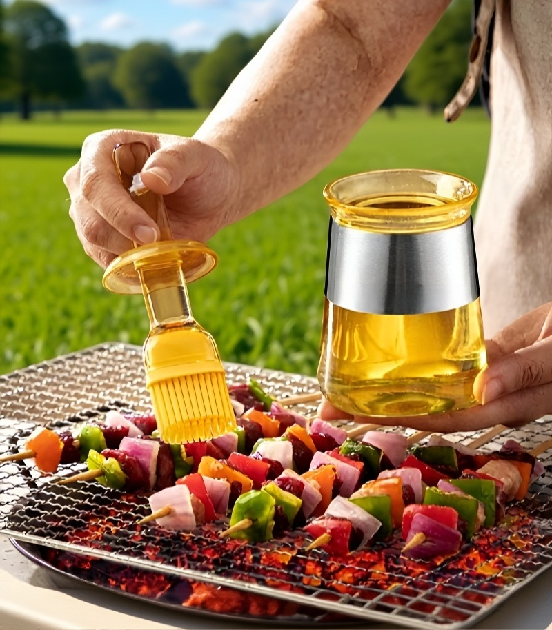 ヘルシー調理に最適なオイルブラシ