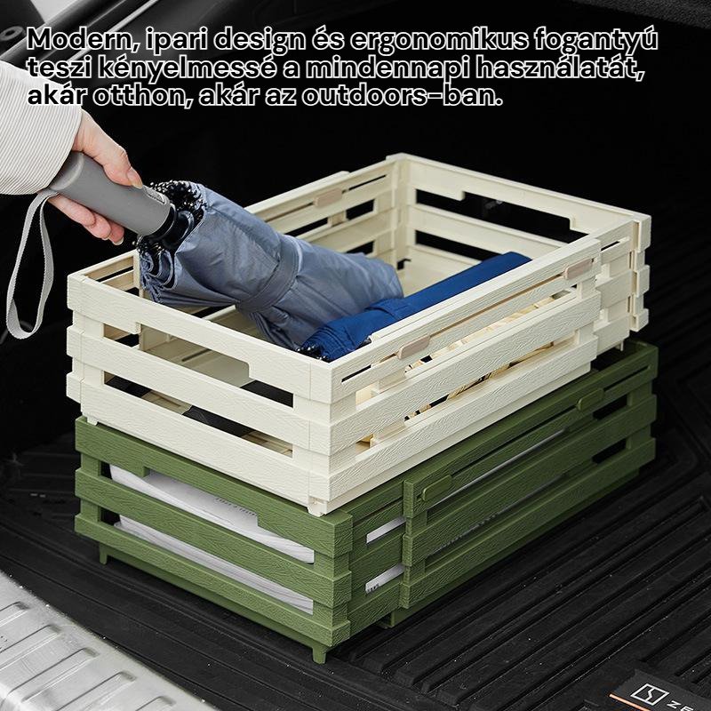 Kültéri multifunkciós teleszkópos tároló kosár