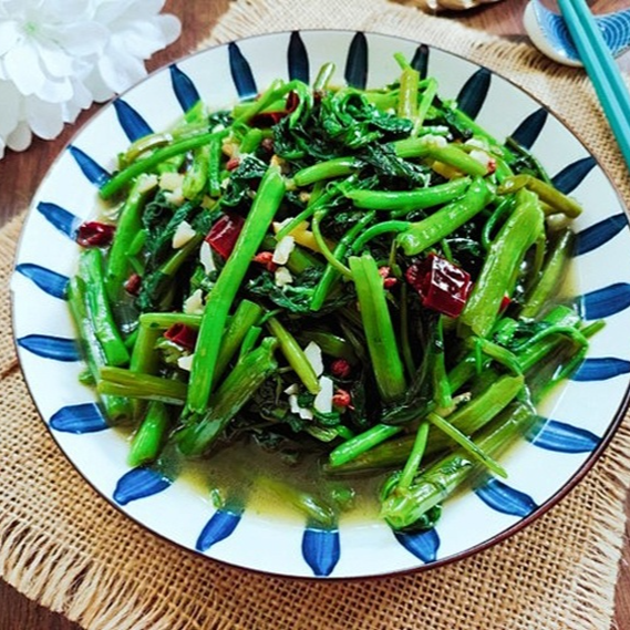 Semillas frescas de espinaca de agua de hoja grande, cosecha semestral 