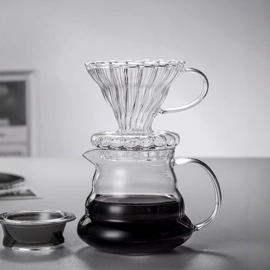 高硼矽咖啡手沖壺過濾杯