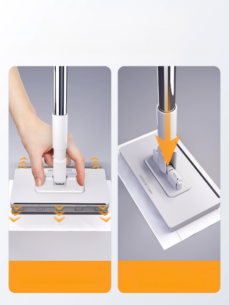 【100% oszczędność pracy】Mop leniwy, nie wymagający mycia