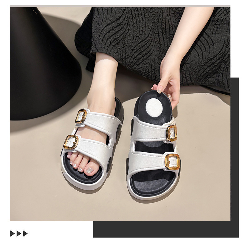 개성 넘치는 디자인 버켄 여성 샌들