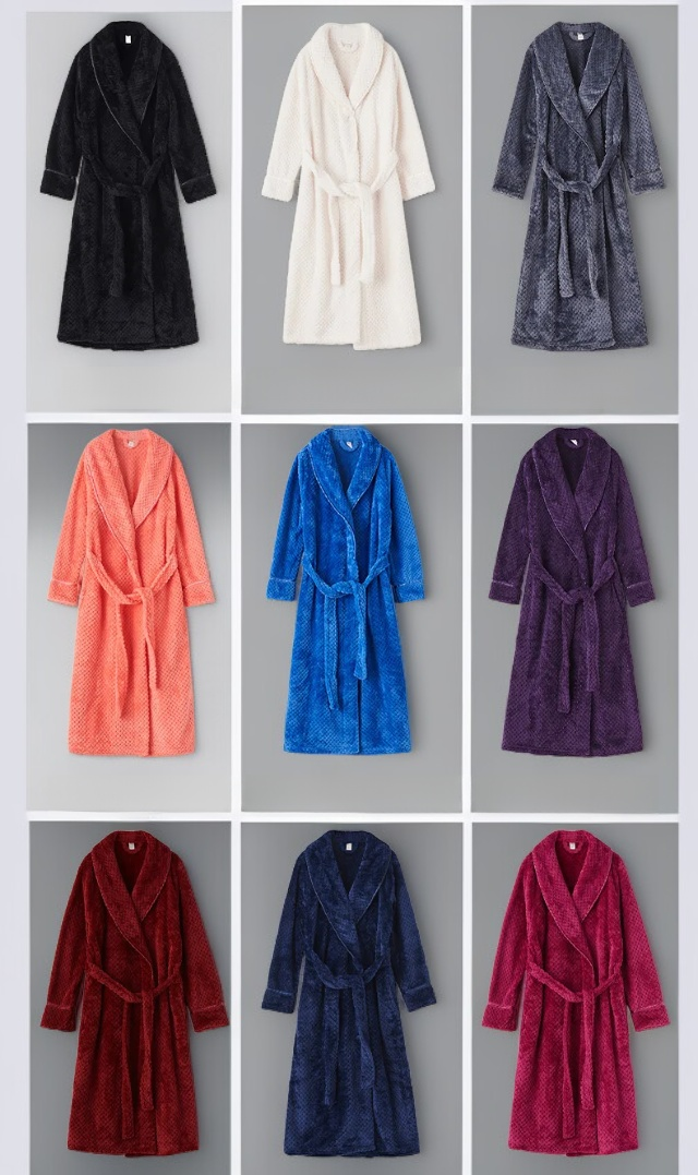 加長睡袍全身包覆效果