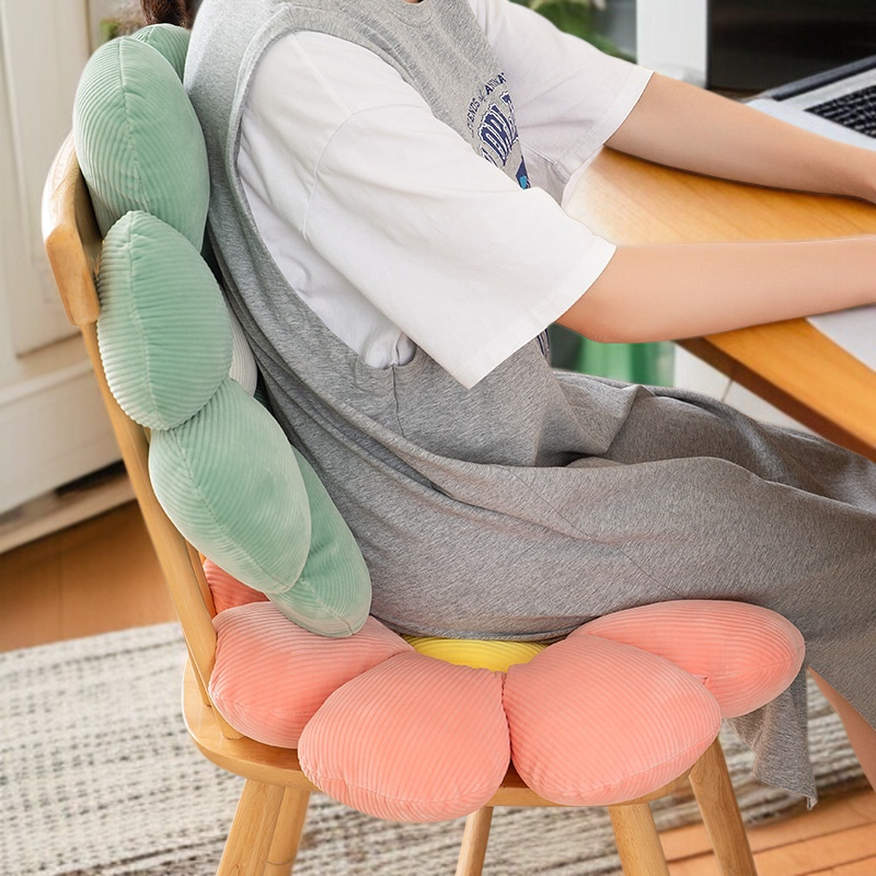 オフィス漫画クッション 花びらひまわりクッション おならクッション 窓用畳クッション