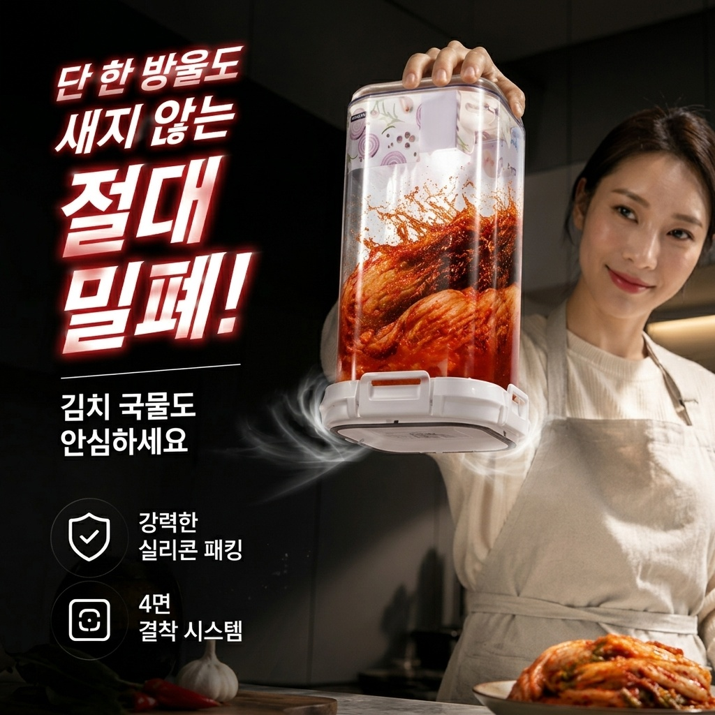 방습 밀폐 곡물 보관용기 가정용 냉장고 저장함