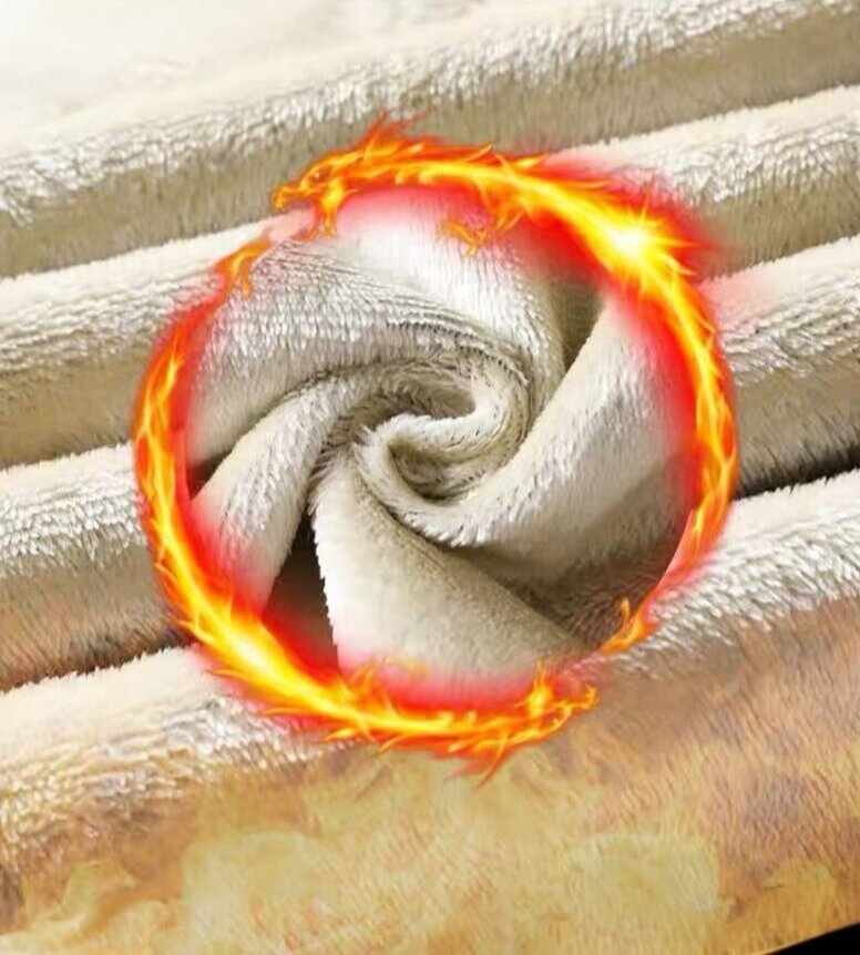 メンズビジネスフリース裏地コーデュロイパンツ正面画像