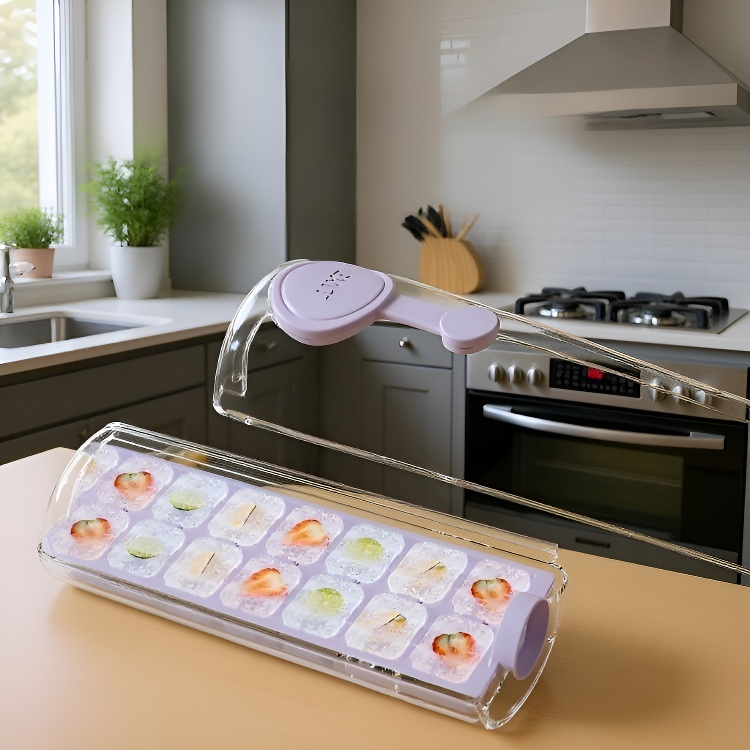 蓋付き家庭用製氷皿