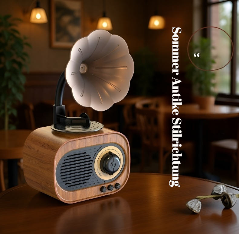 Vintage Design Bluetooth-Lautsprecher