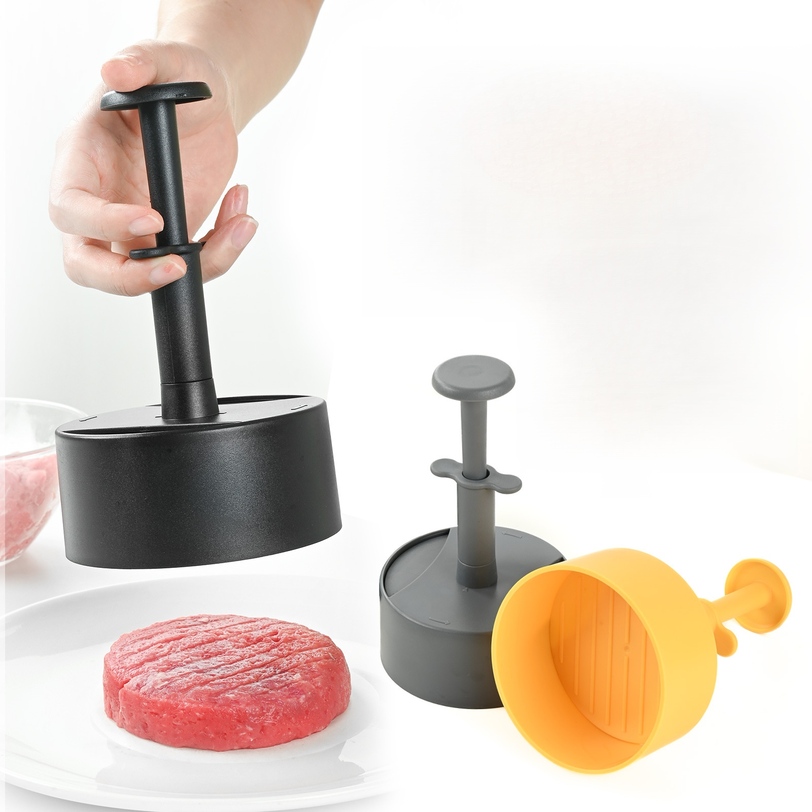 圓形漢堡肉饼壓製器