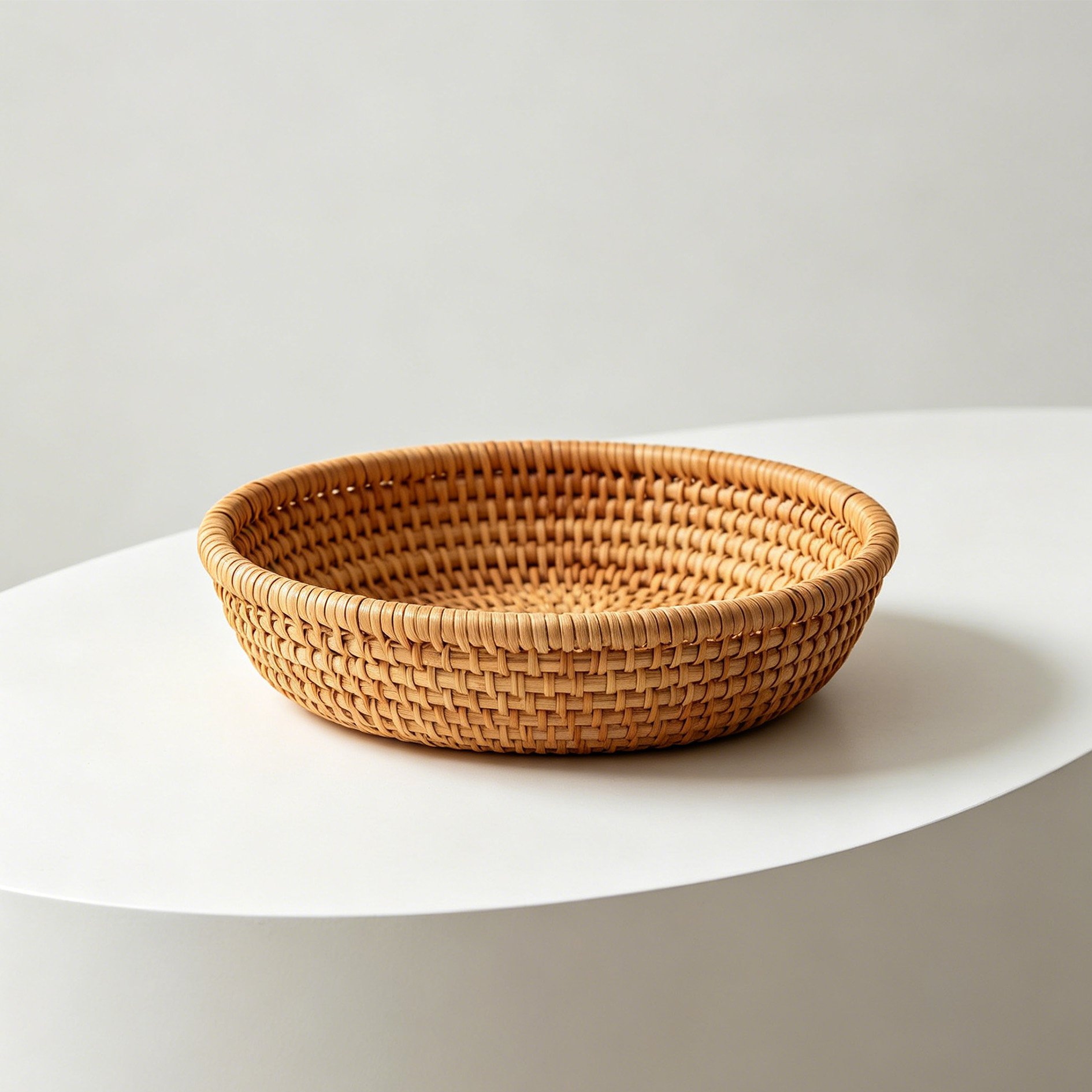 Handgefertigte Gärkörbe aus natürlichem Rattan für Brot