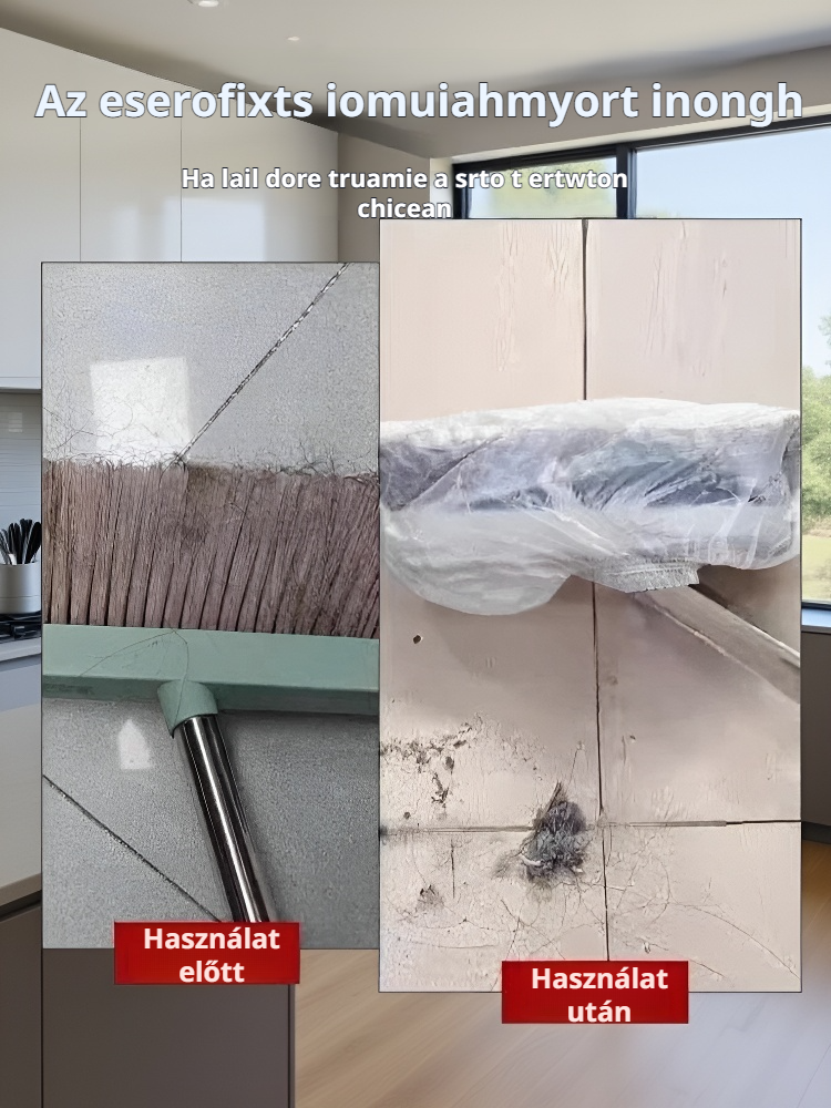 Higiénikus tisztítás seprűporvédő huzattal