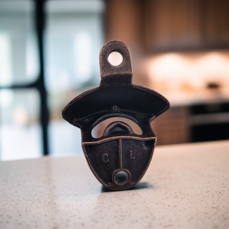 아연 합금 벽걸이 맥주 오프너