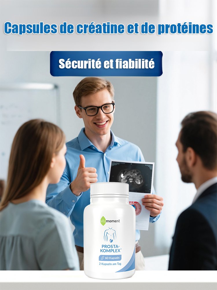 Capsules de soutien de la prostate