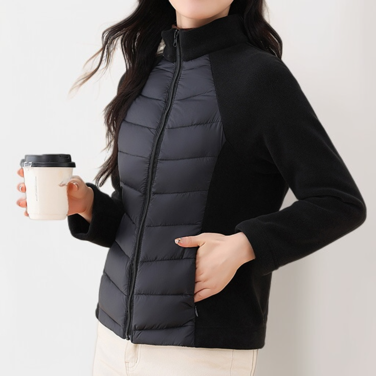 男女兼用のトレンドショート丈ダウンジャケット