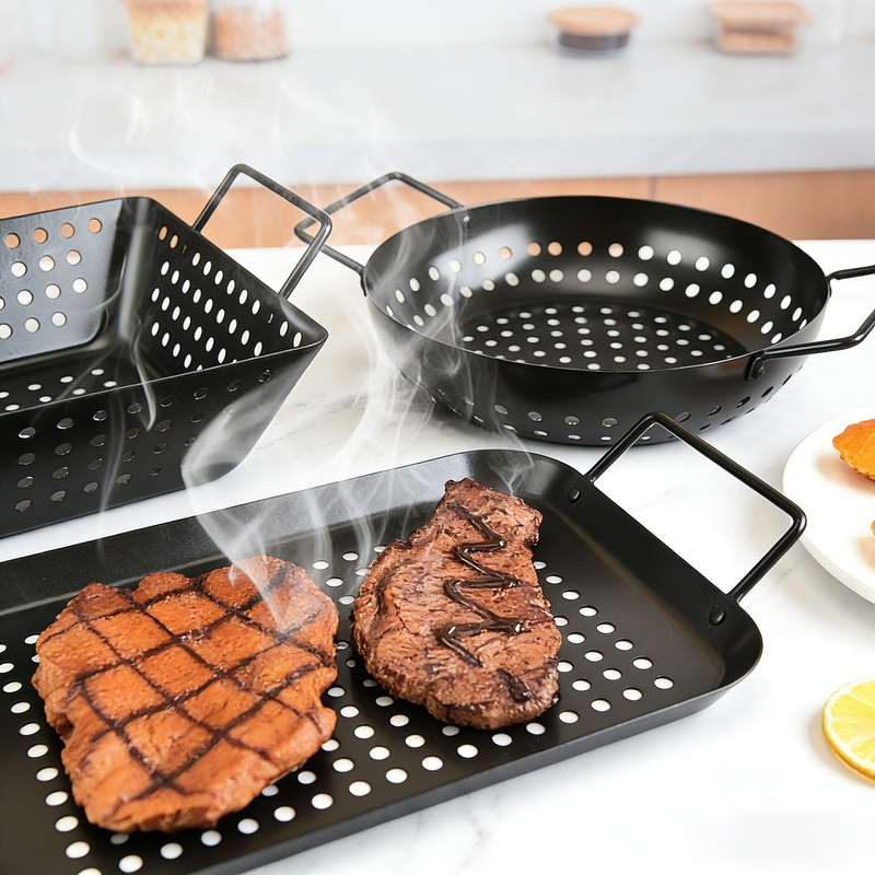 防黏燒烤托盤水果蔬菜漏孔烤盤