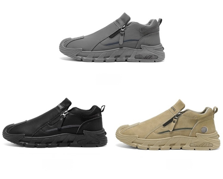 メンズ防水カジュアルシューズ正面画像