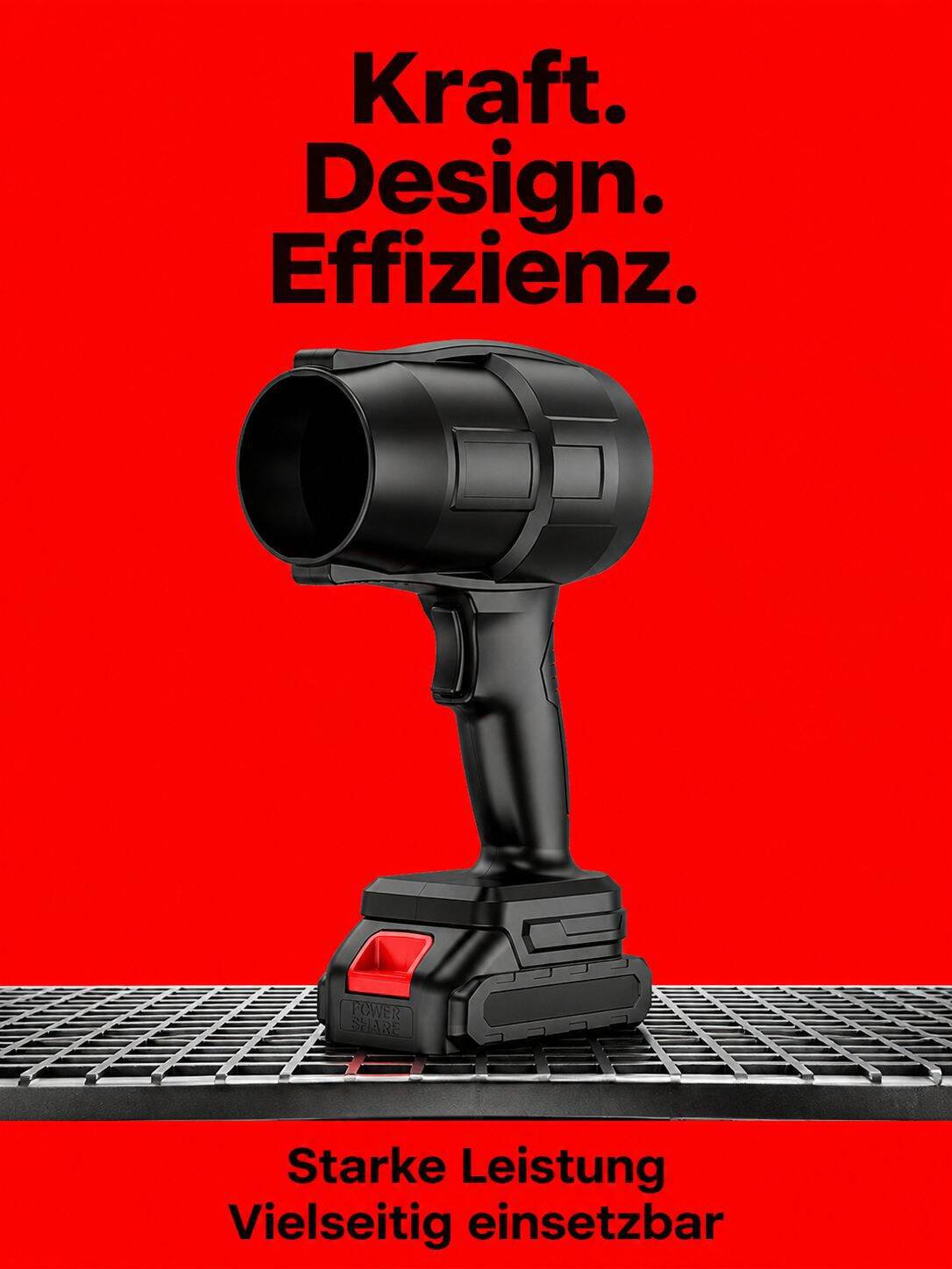 Effizientes Reinigungsgebläse für Haus und Garten
